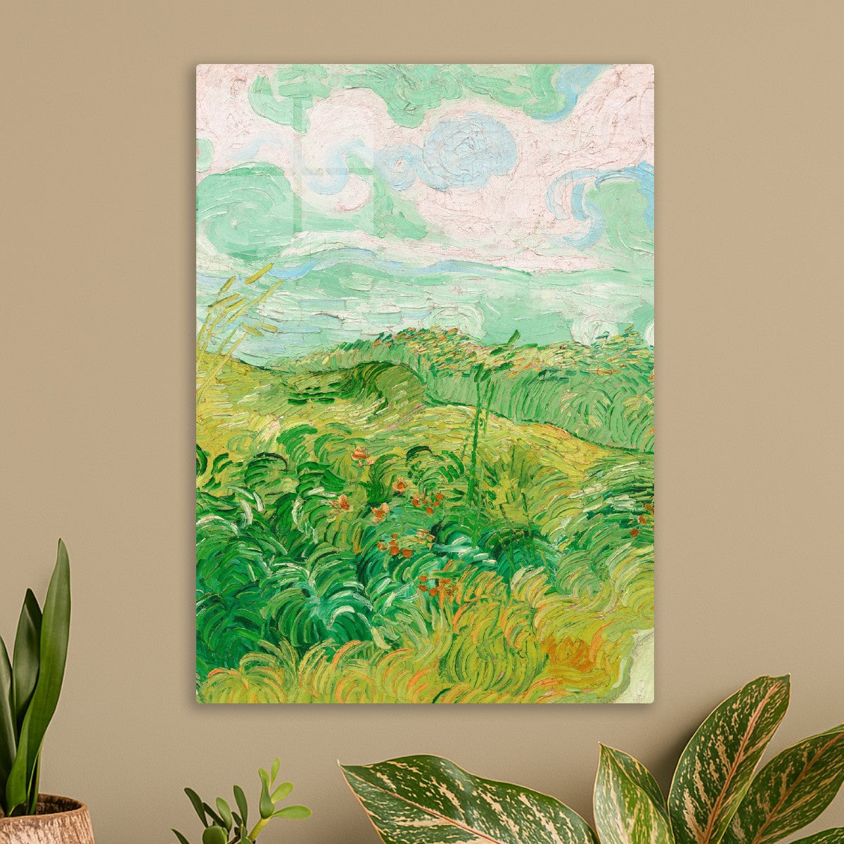 Orange Wheat Fields