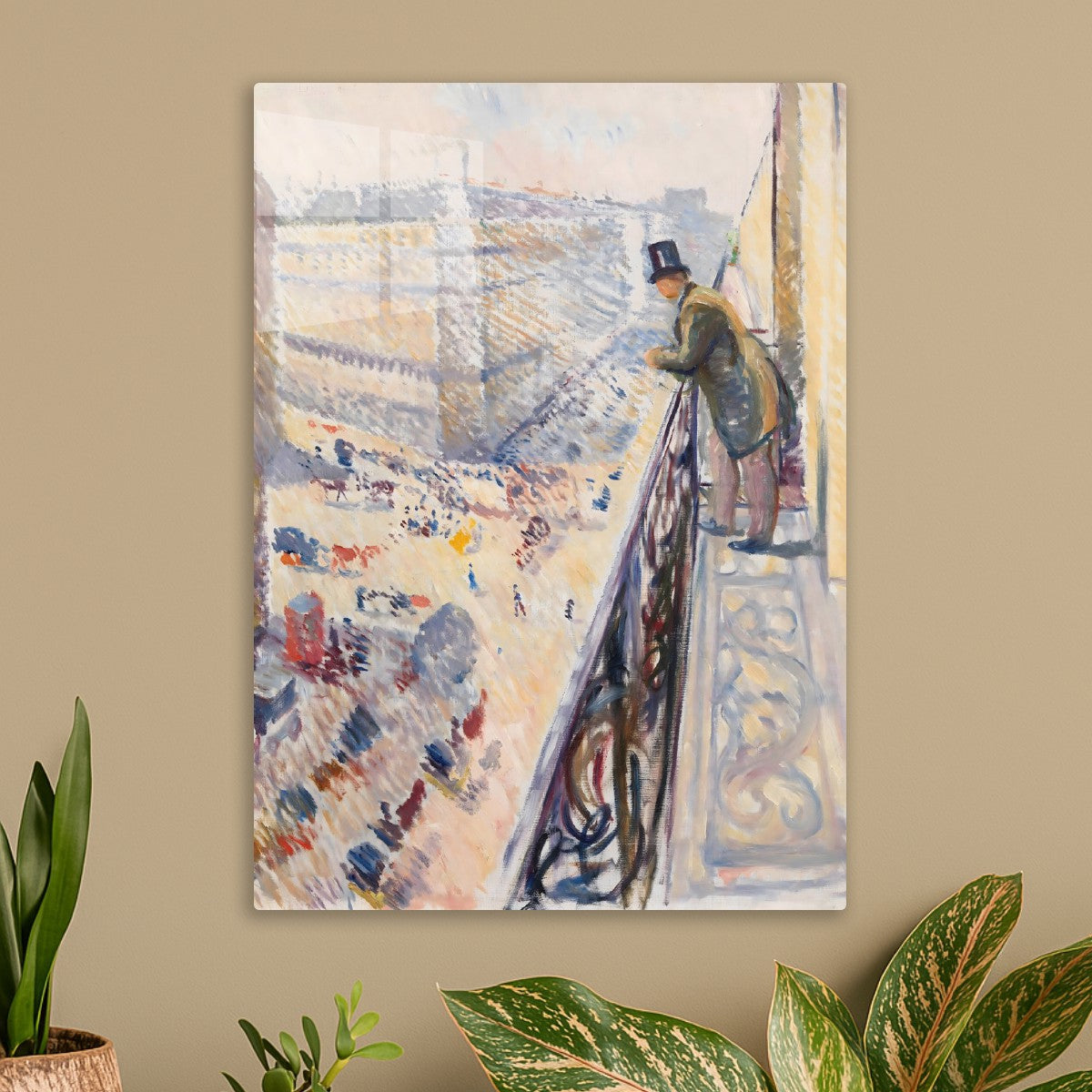 The painting 'Rue Lafayette' by Edvard Munch