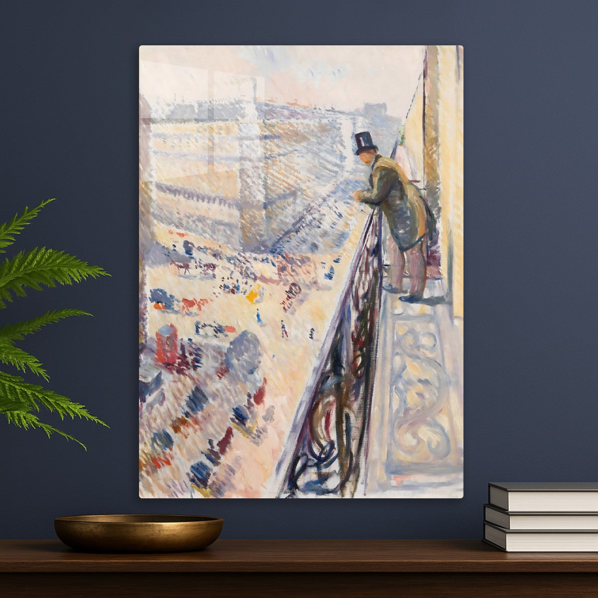 The painting 'Rue Lafayette' by Edvard Munch