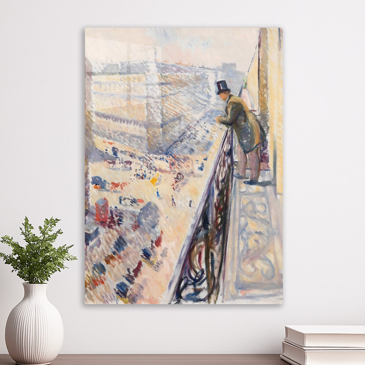 The painting 'Rue Lafayette' by Edvard Munch