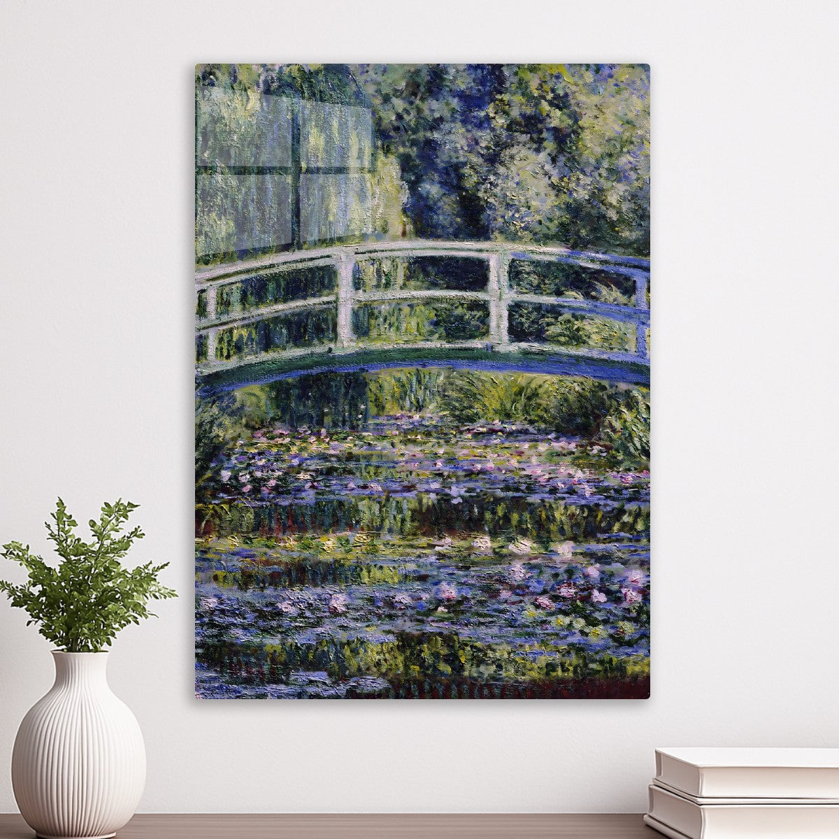 The Water Lily Pond by Claude Monet
