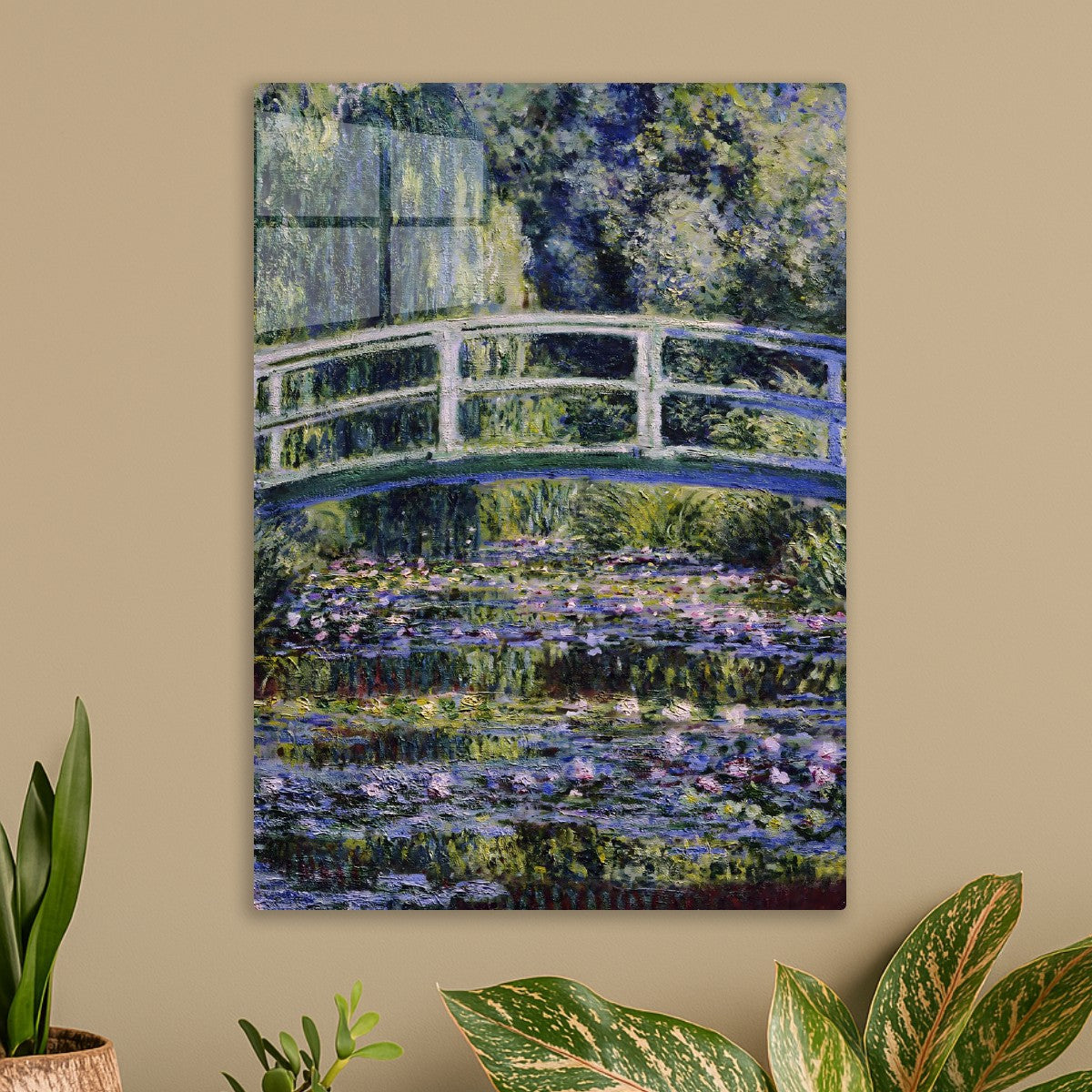 The Water Lily Pond by Claude Monet