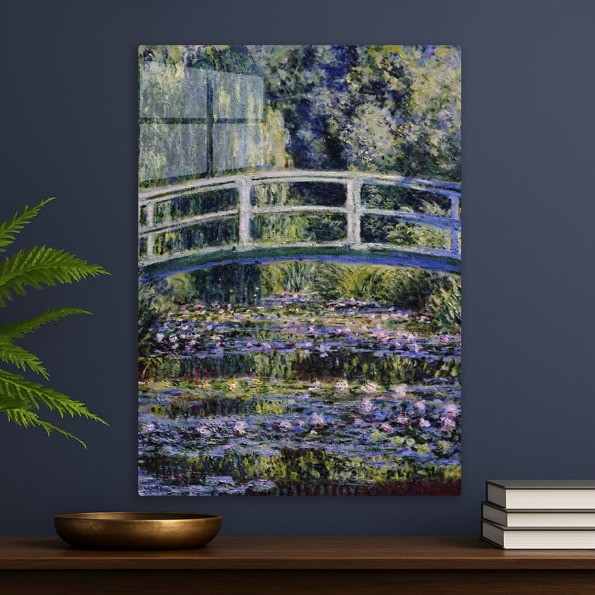 The Water Lily Pond by Claude Monet