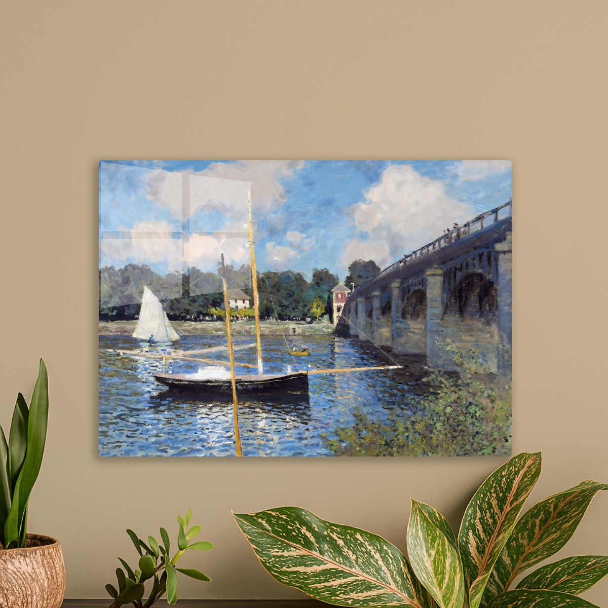 The Bridge at Argenteuil by Claude Monet