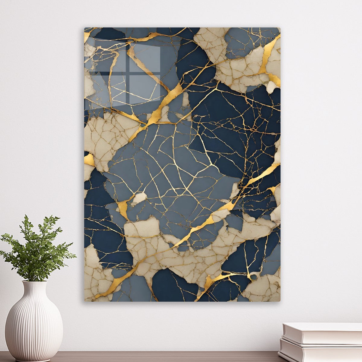Abstract Jade Kintsugi 