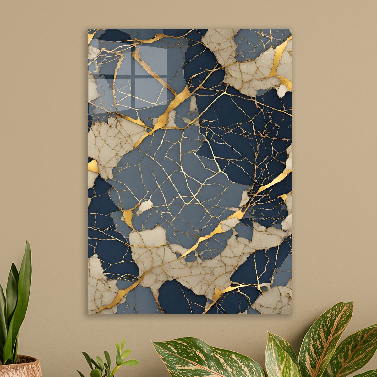 Abstract Jade Kintsugi 