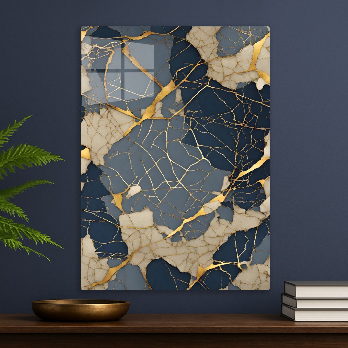 Abstract Jade Kintsugi 