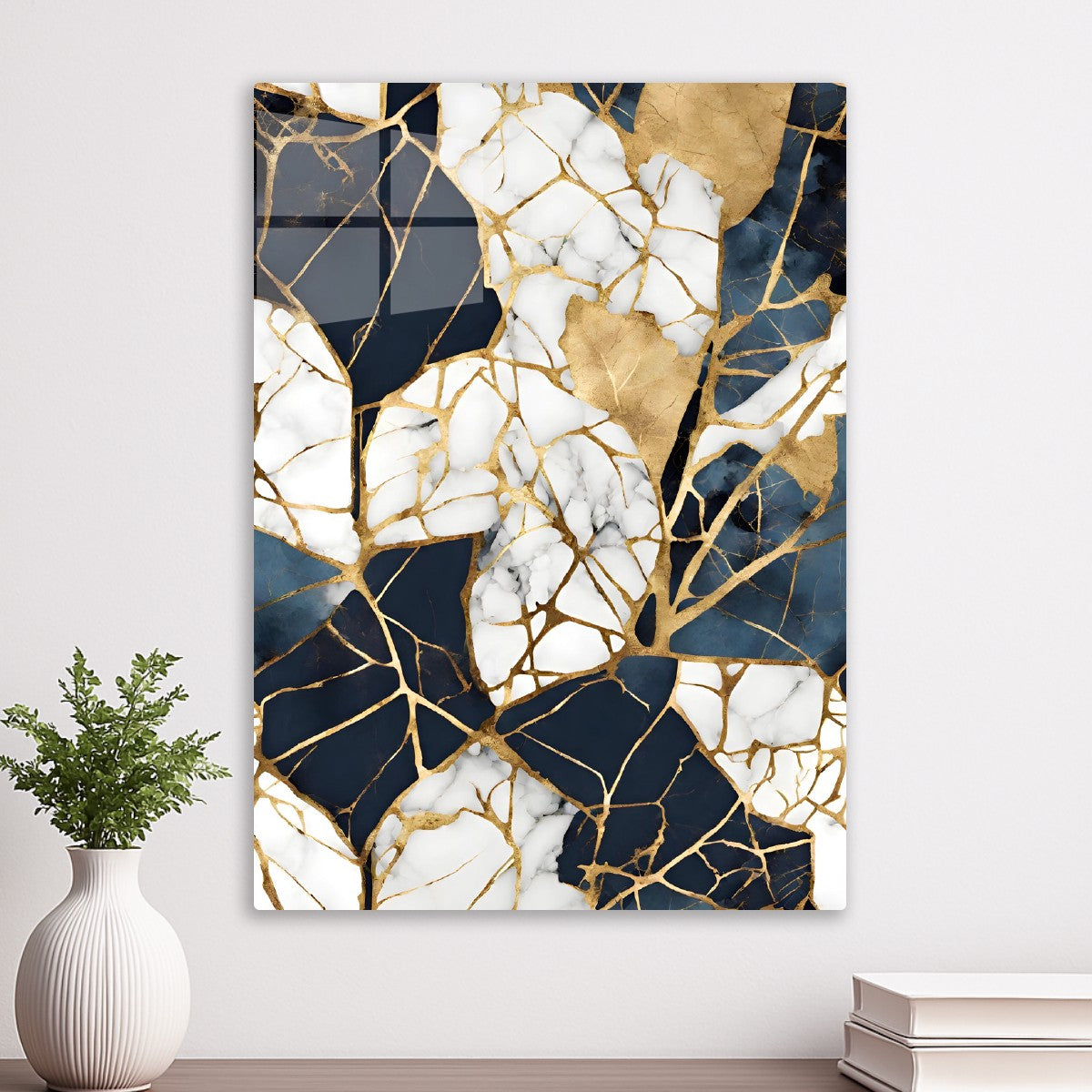 Abstract Botanic Kintsugi 