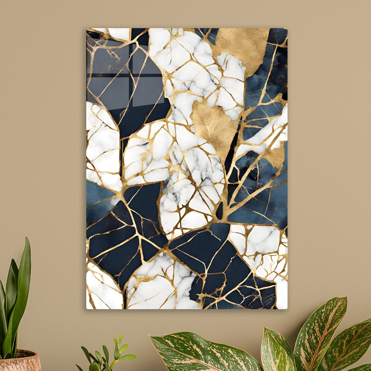 Abstract Botanic Kintsugi 