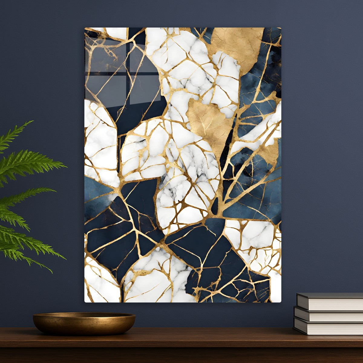 Abstract Botanic Kintsugi 