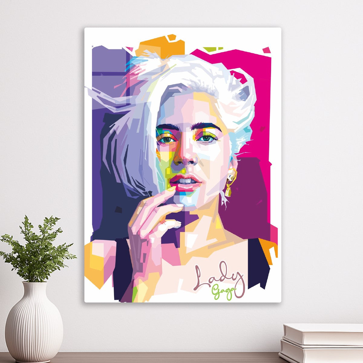 Lady Gaga WPAP Popart