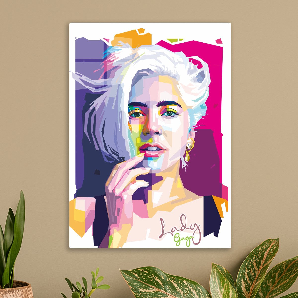 Lady Gaga WPAP Popart