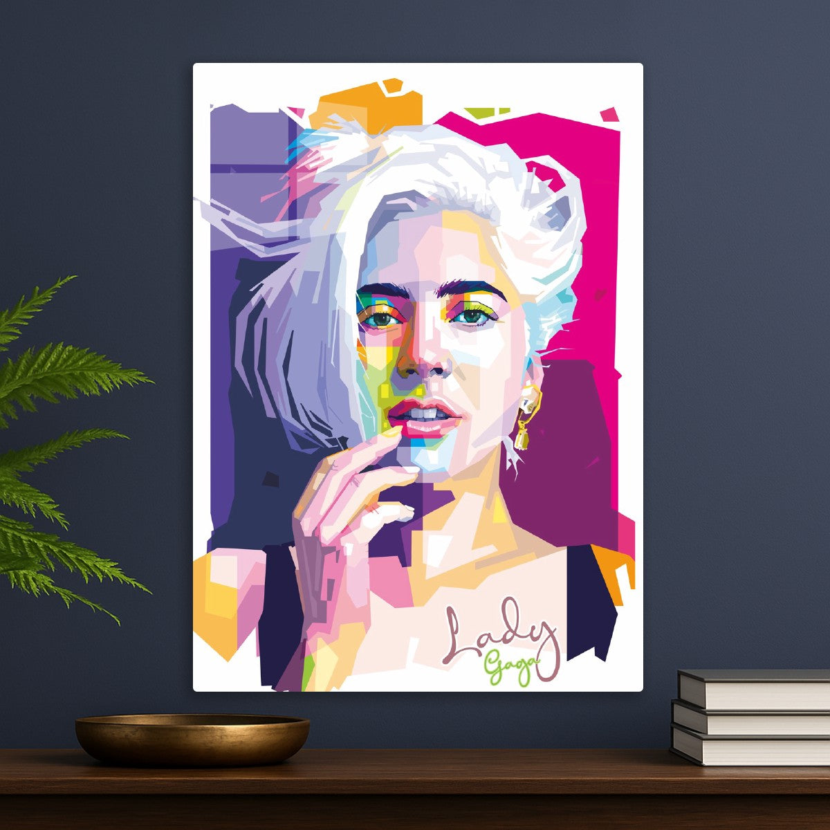 Lady Gaga WPAP Popart