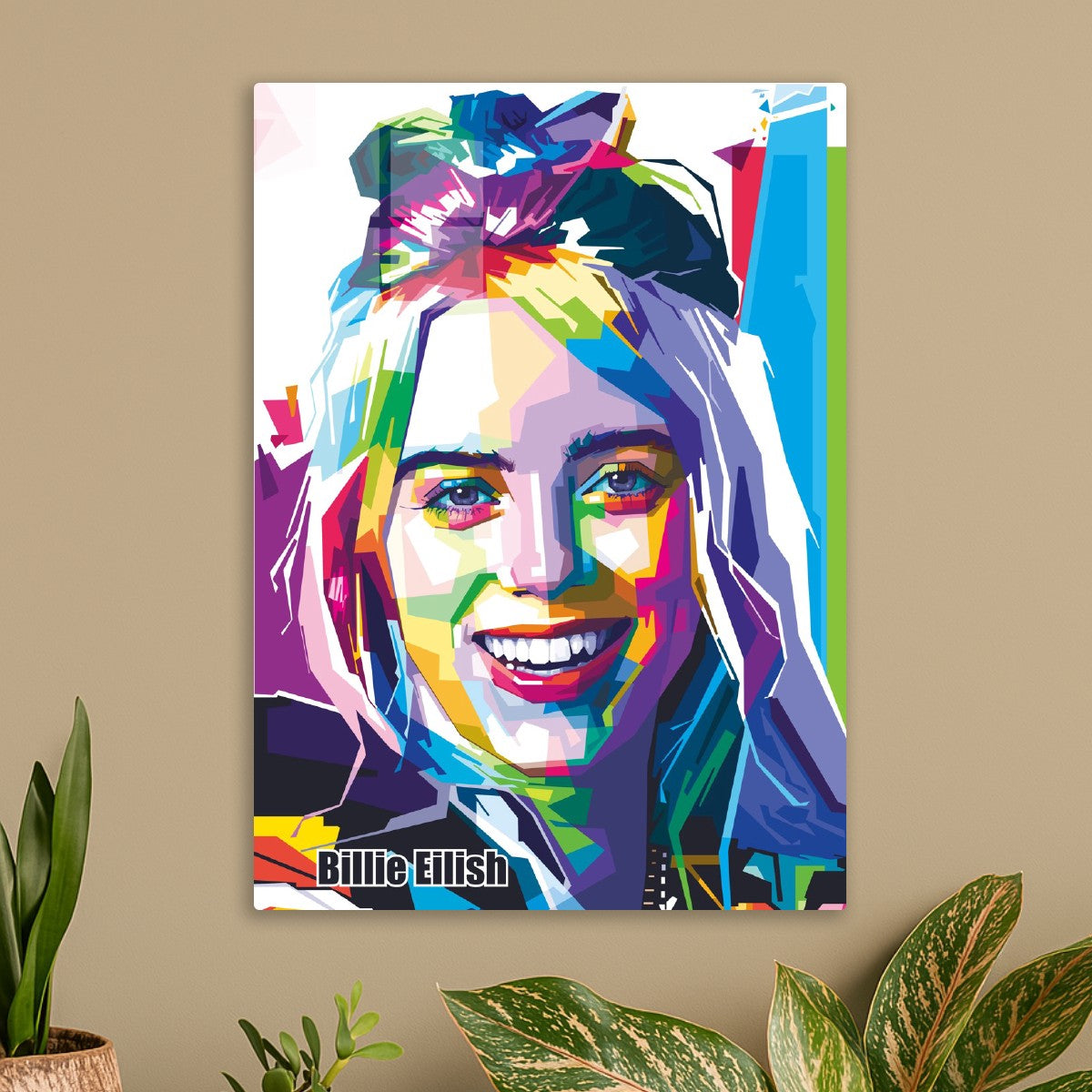 Billie Eilish Smile WPAP