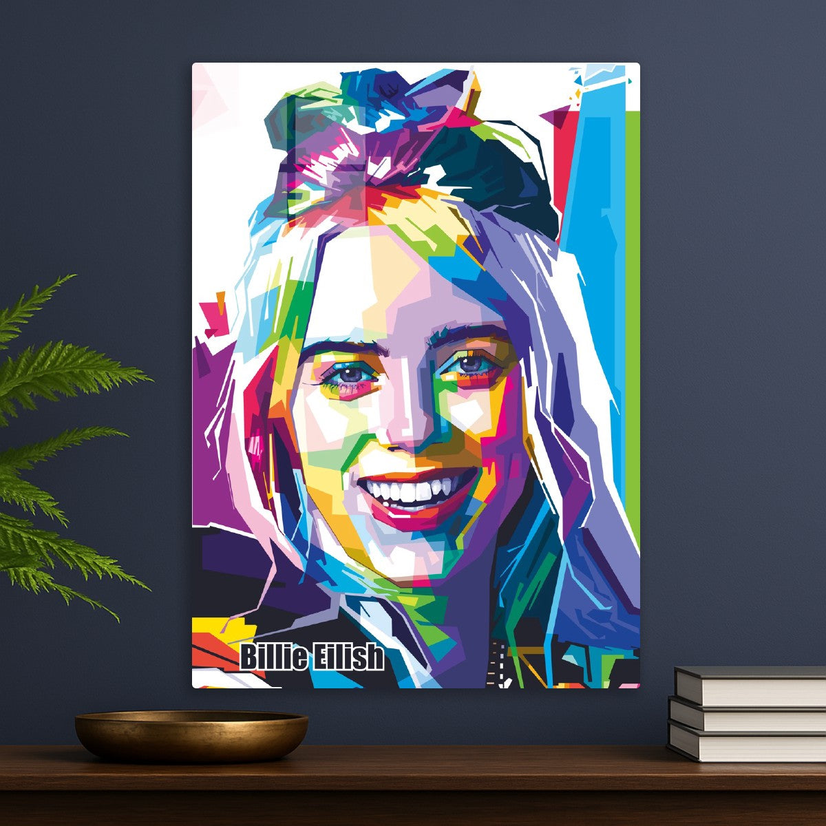 Billie Eilish Smile WPAP