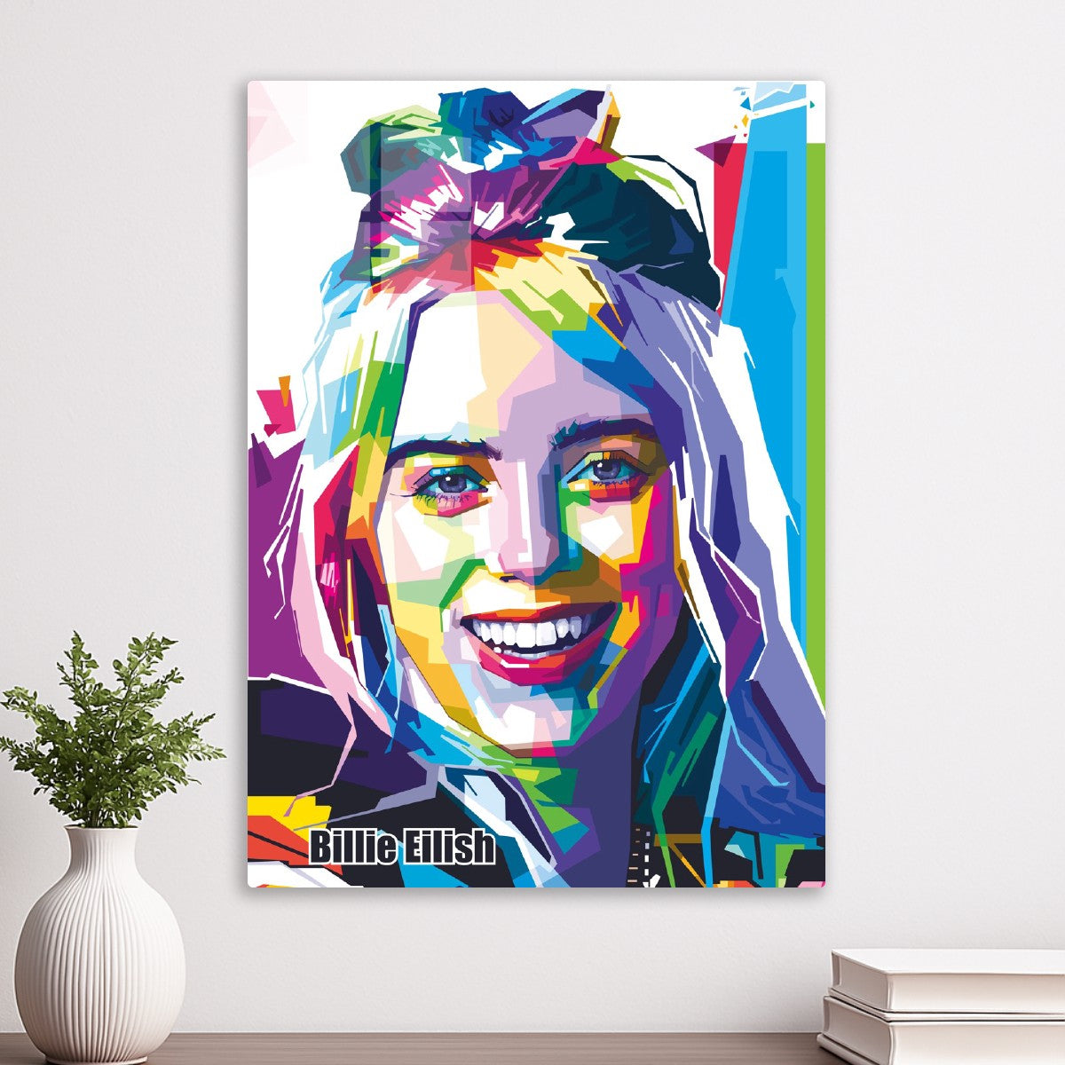 Billie Eilish Smile WPAP