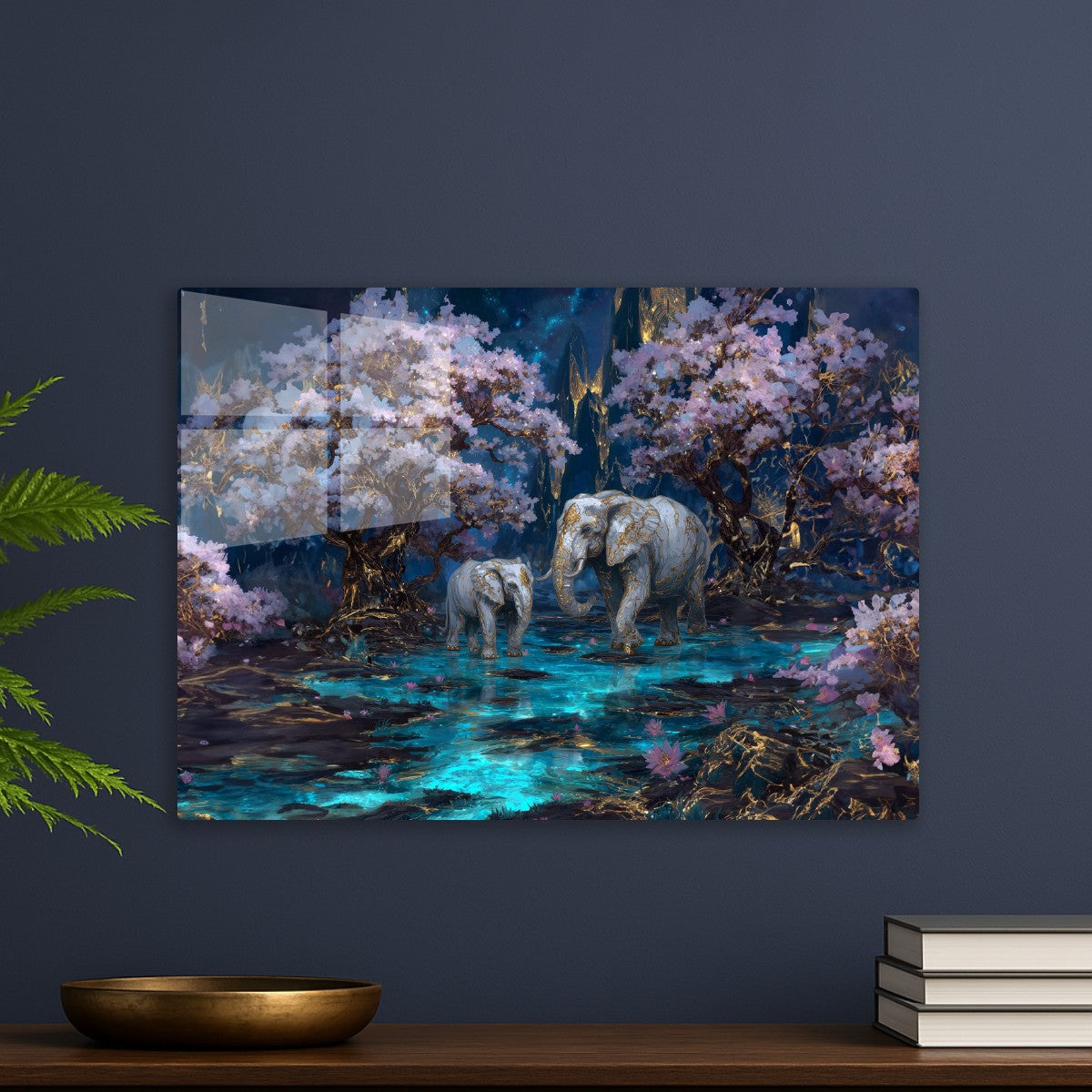 Enchanted Elephants in Bloom