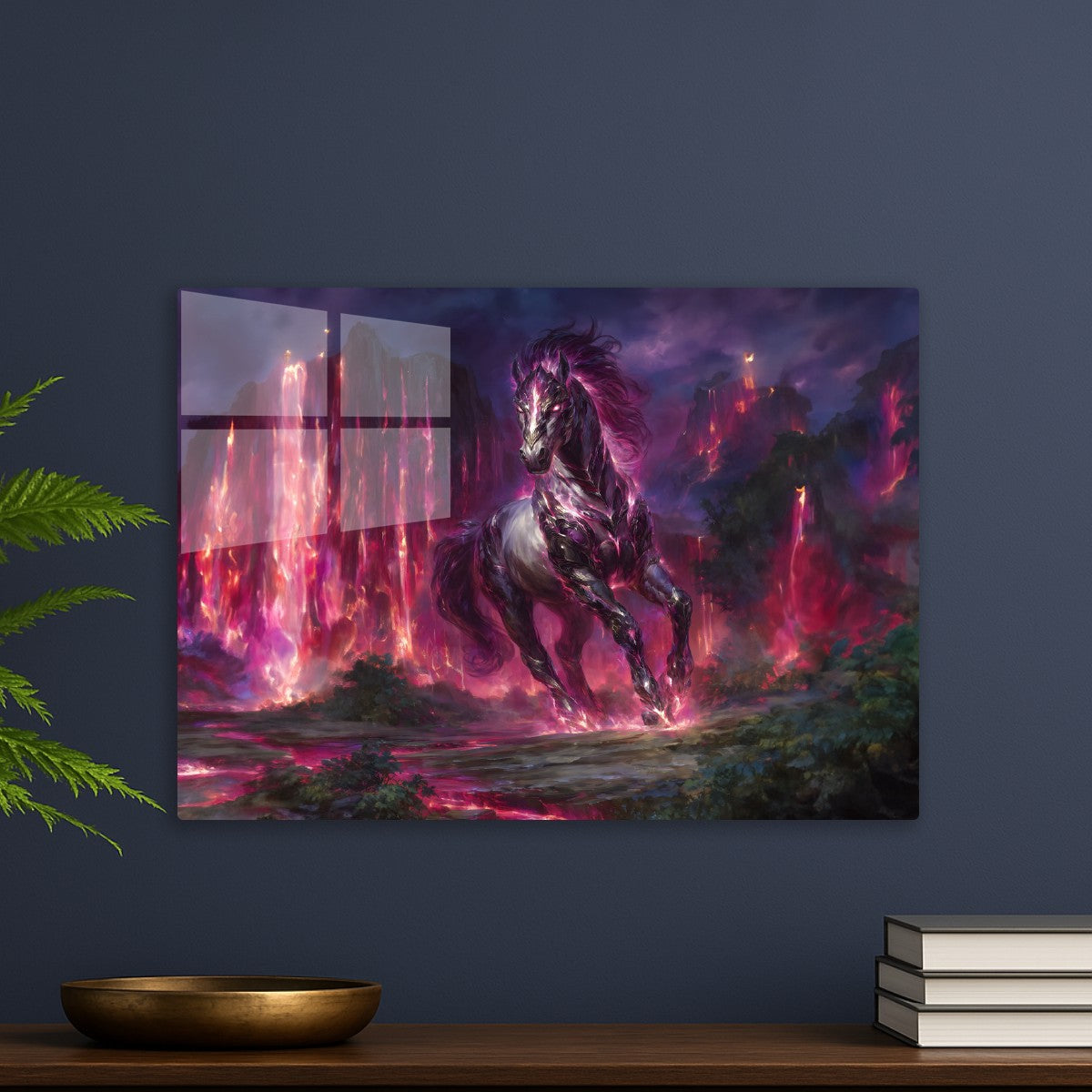 Fiery Equine Majesty