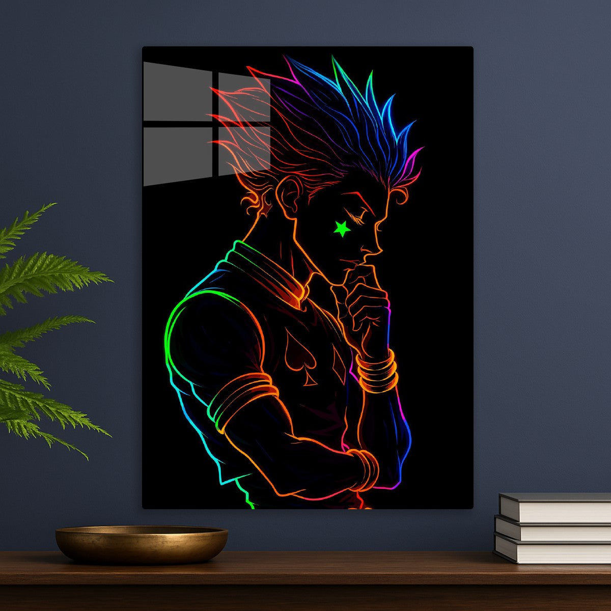 Hisoka Neon Art, Hunter x Hunter