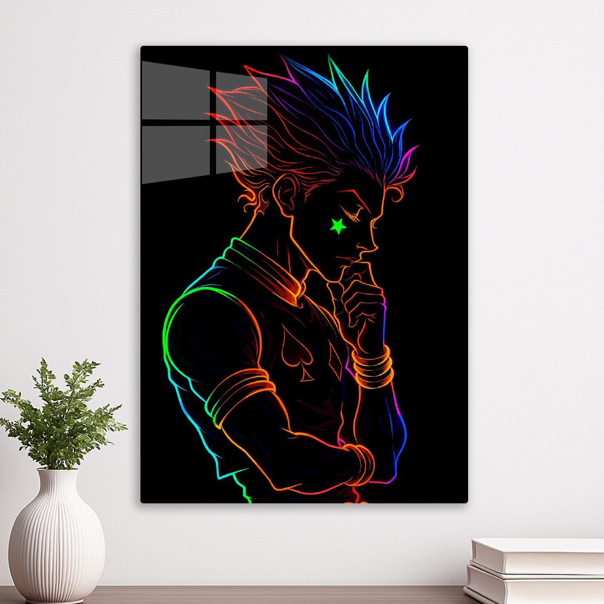 Hisoka Neon Art, Hunter x Hunter