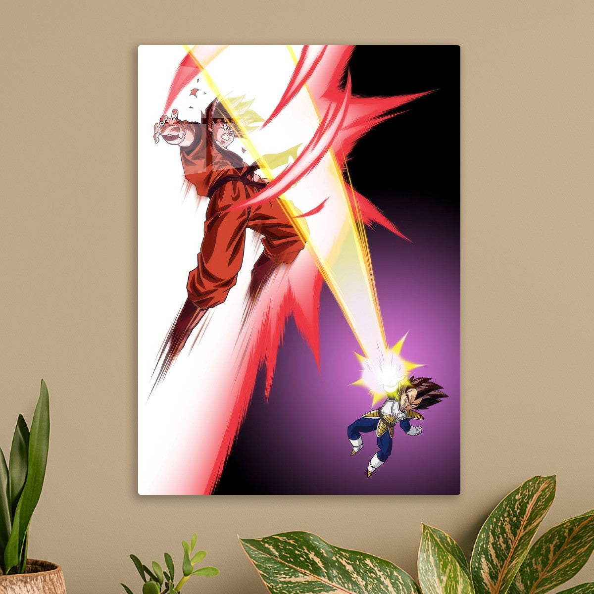 Goku with Bezita, Dragon ball