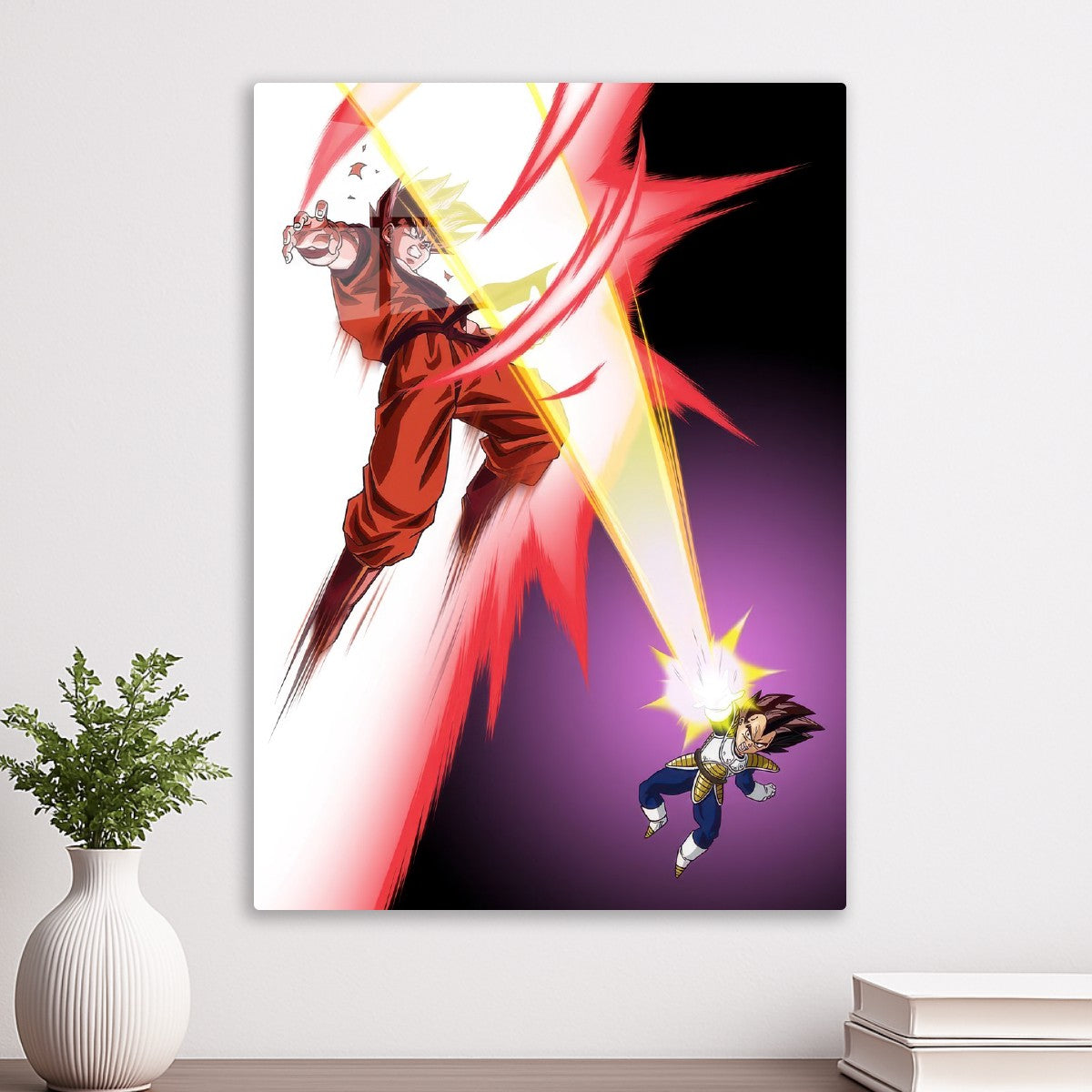 Goku with Bezita, Dragon ball