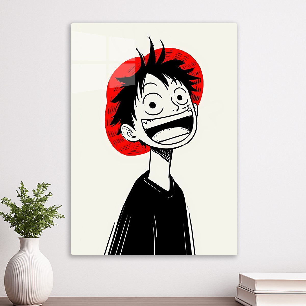 Luffy Black Red Style