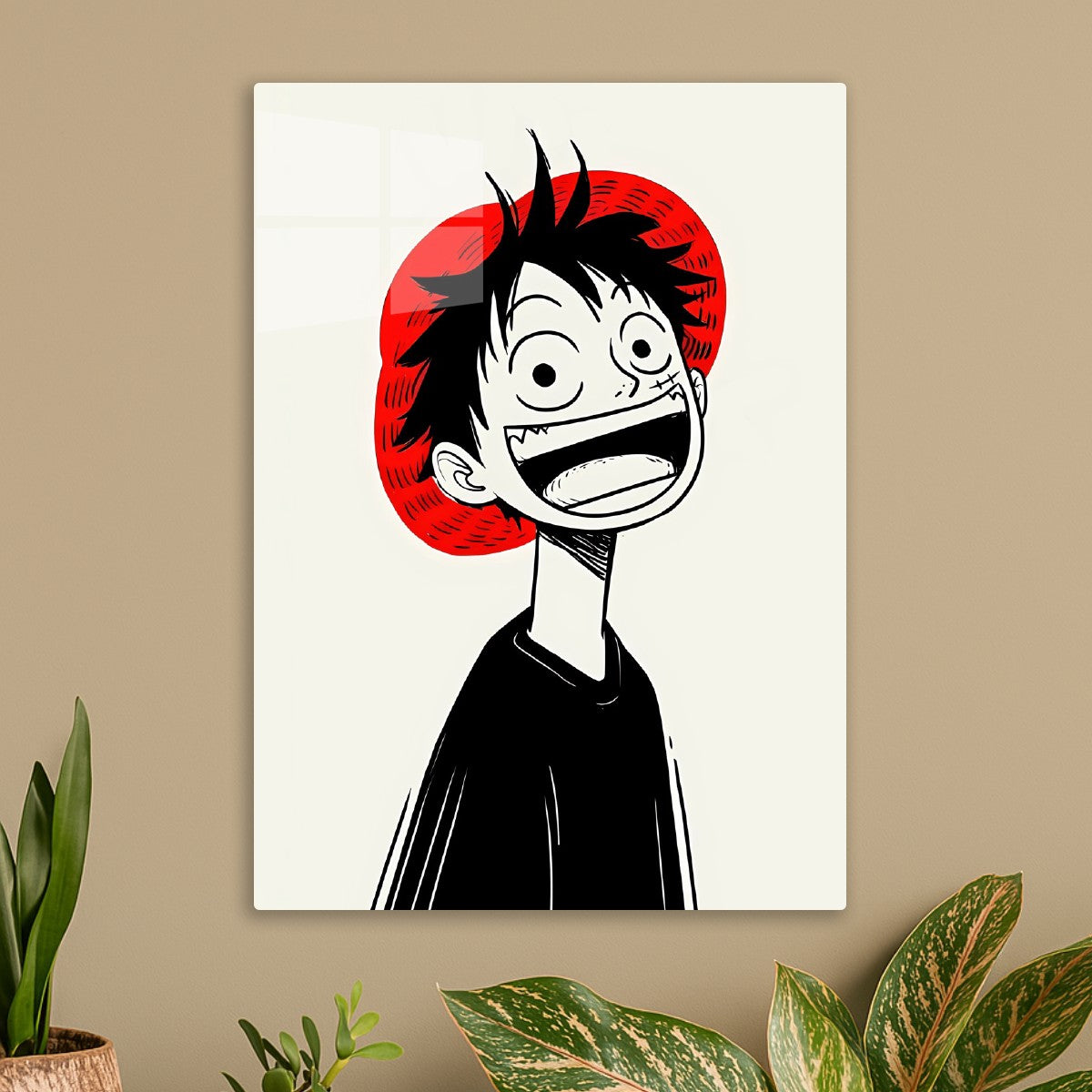 Luffy Black Red Style