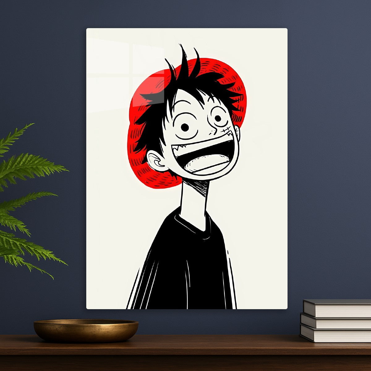 Luffy Black Red Style