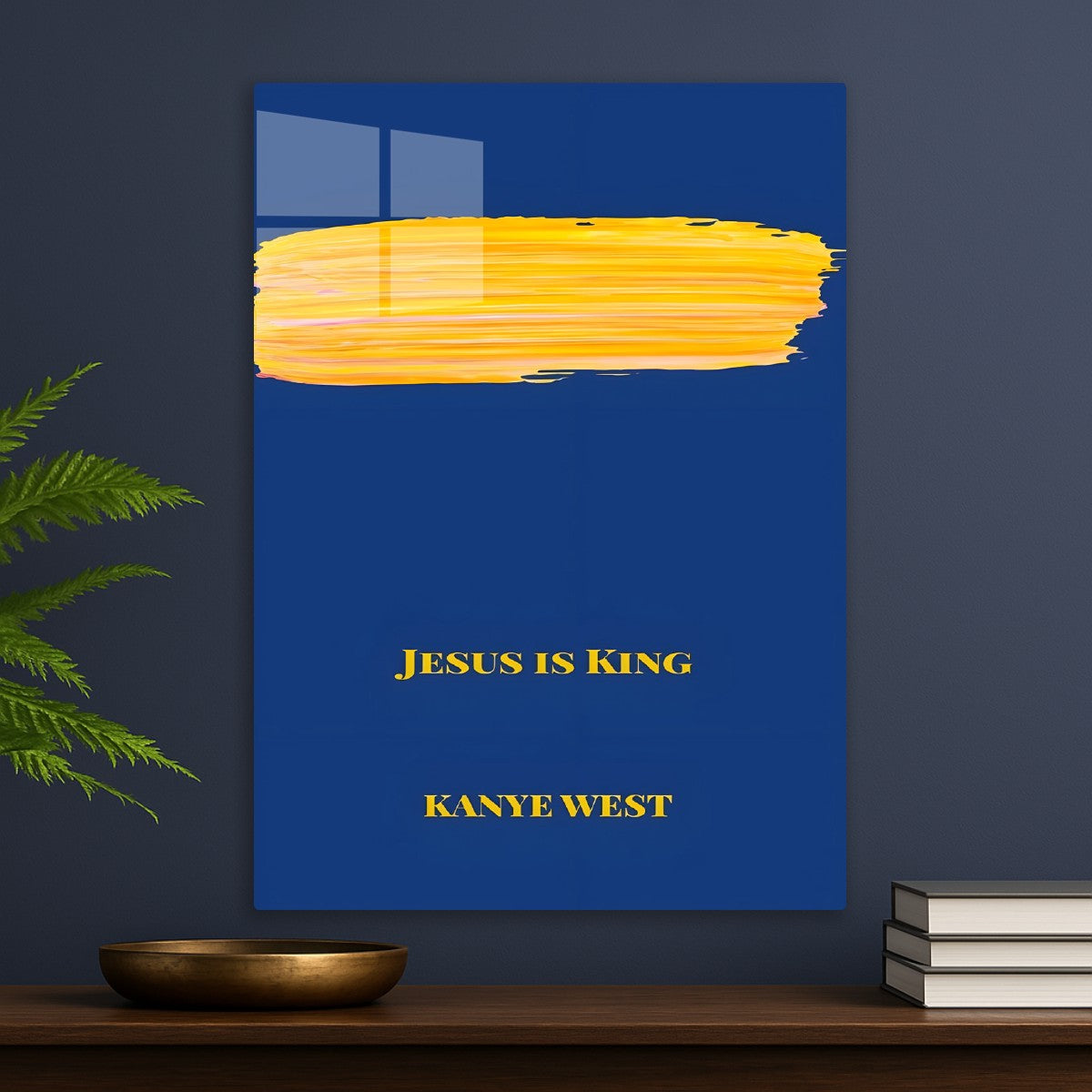 Jesus is King The Blue Stroke