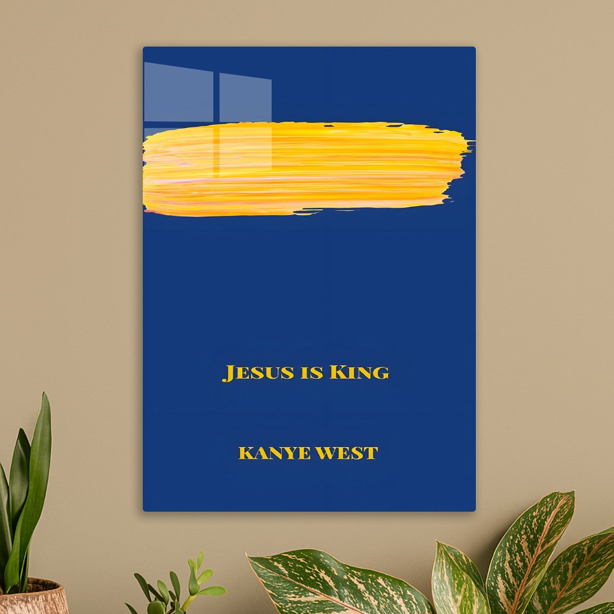 Jesus is King The Blue Stroke