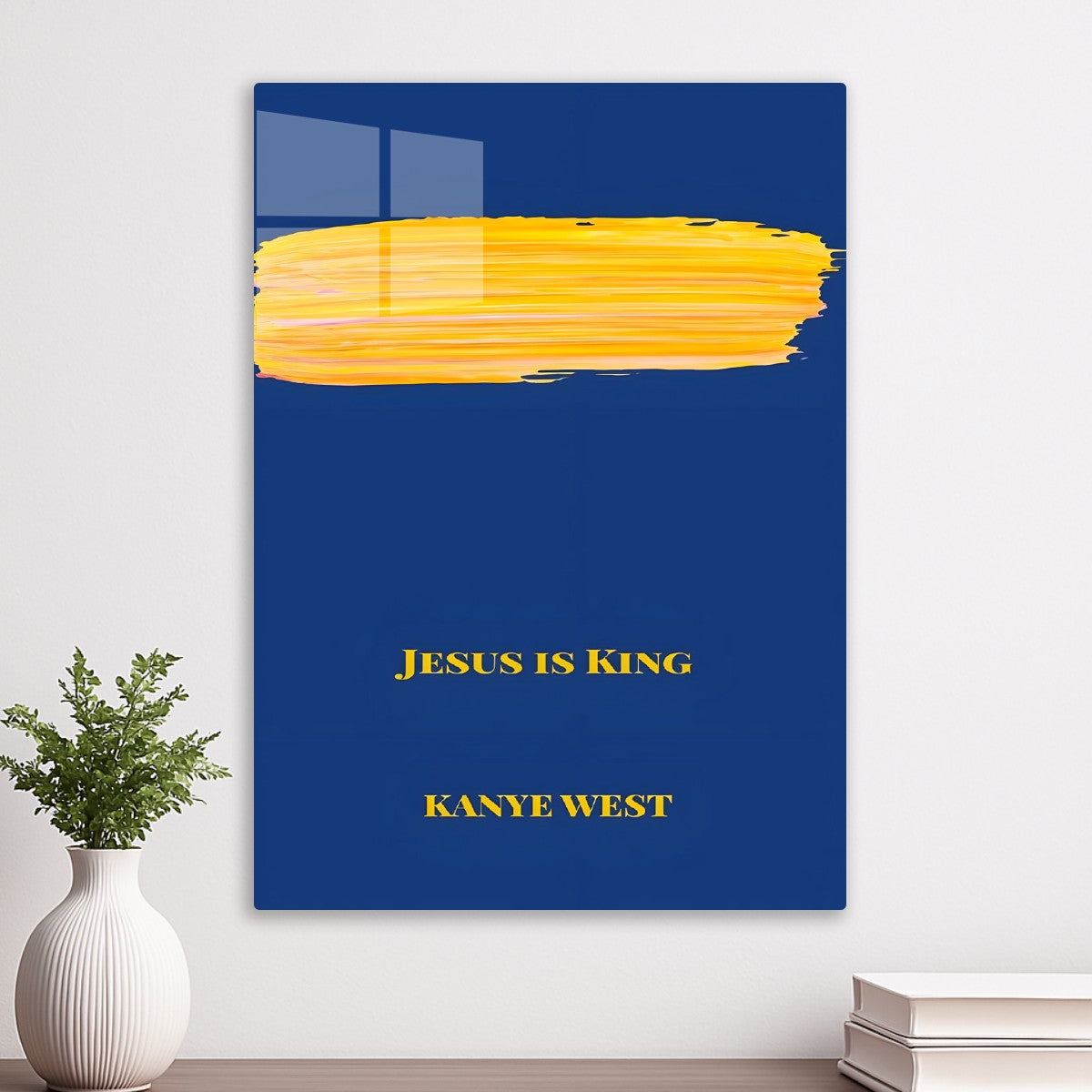 Jesus is King The Blue Stroke