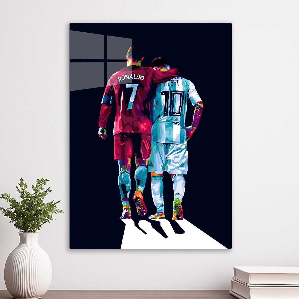 Lionel Messi and Cristiano Ronaldo
