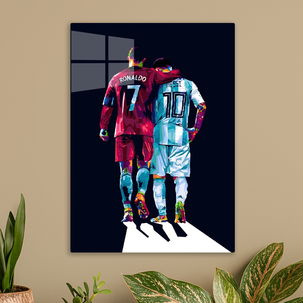 Lionel Messi and Cristiano Ronaldo