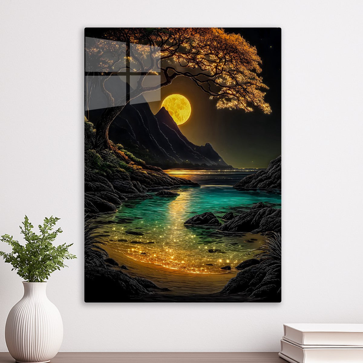 Full moon Shore