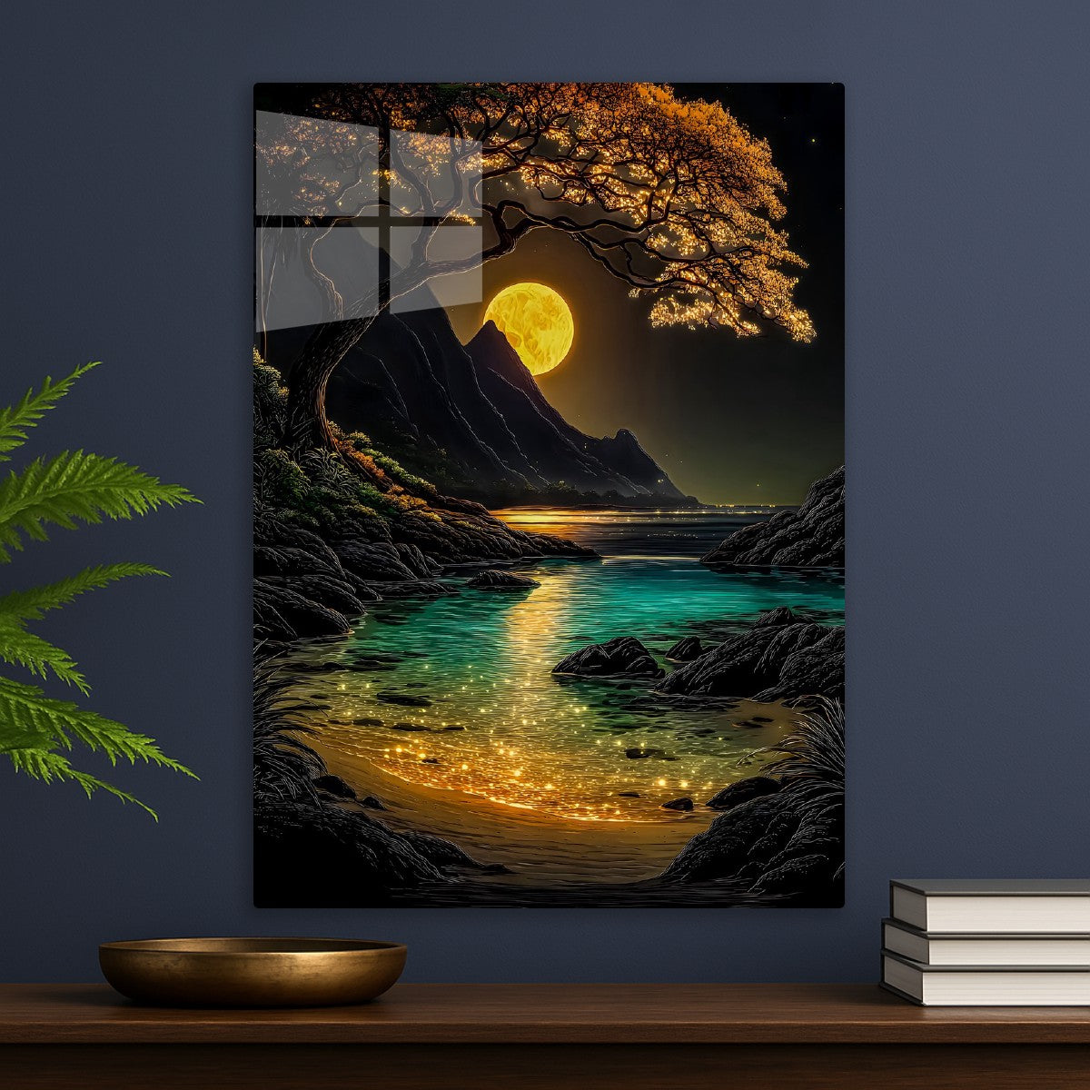 Full moon Shore