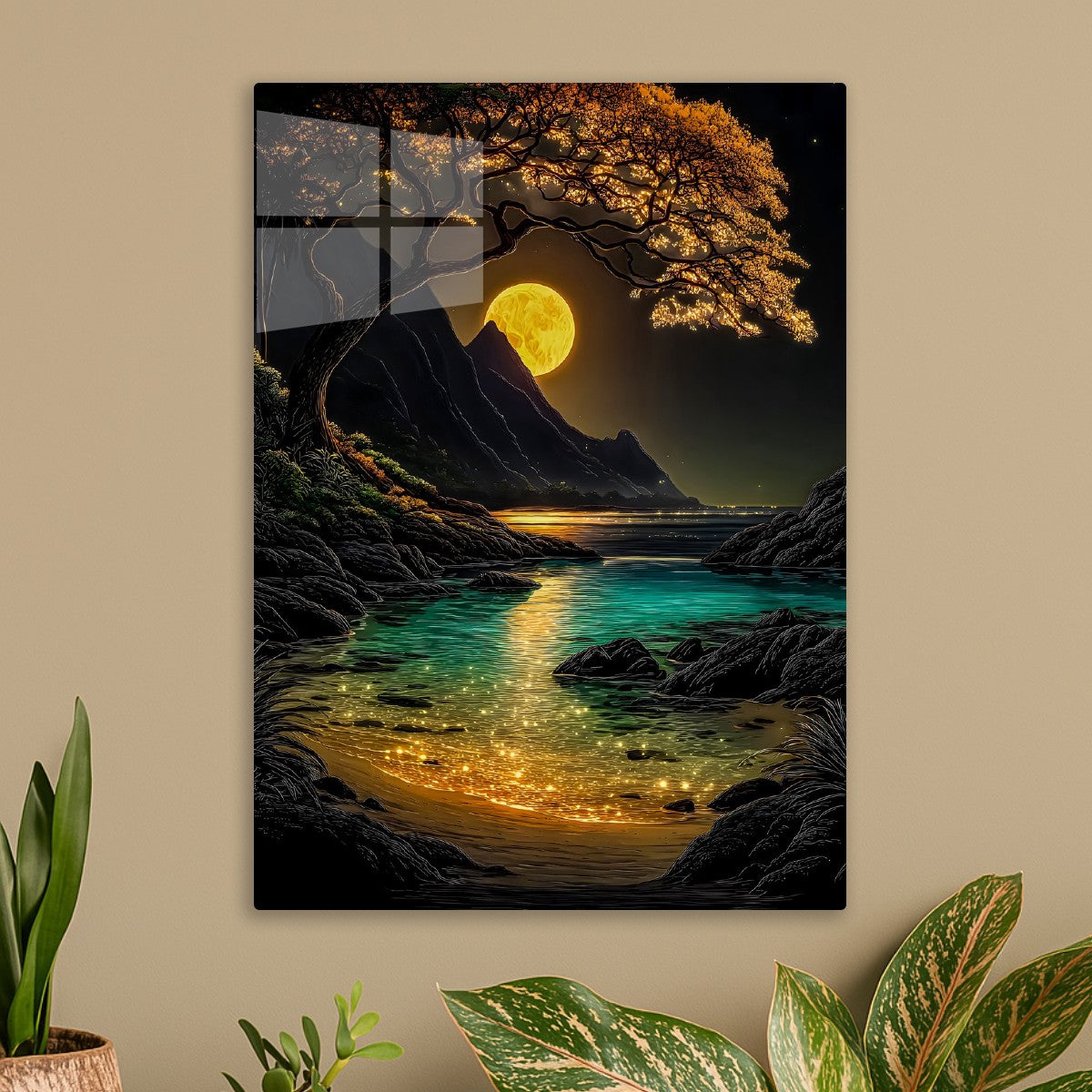 Full moon Shore