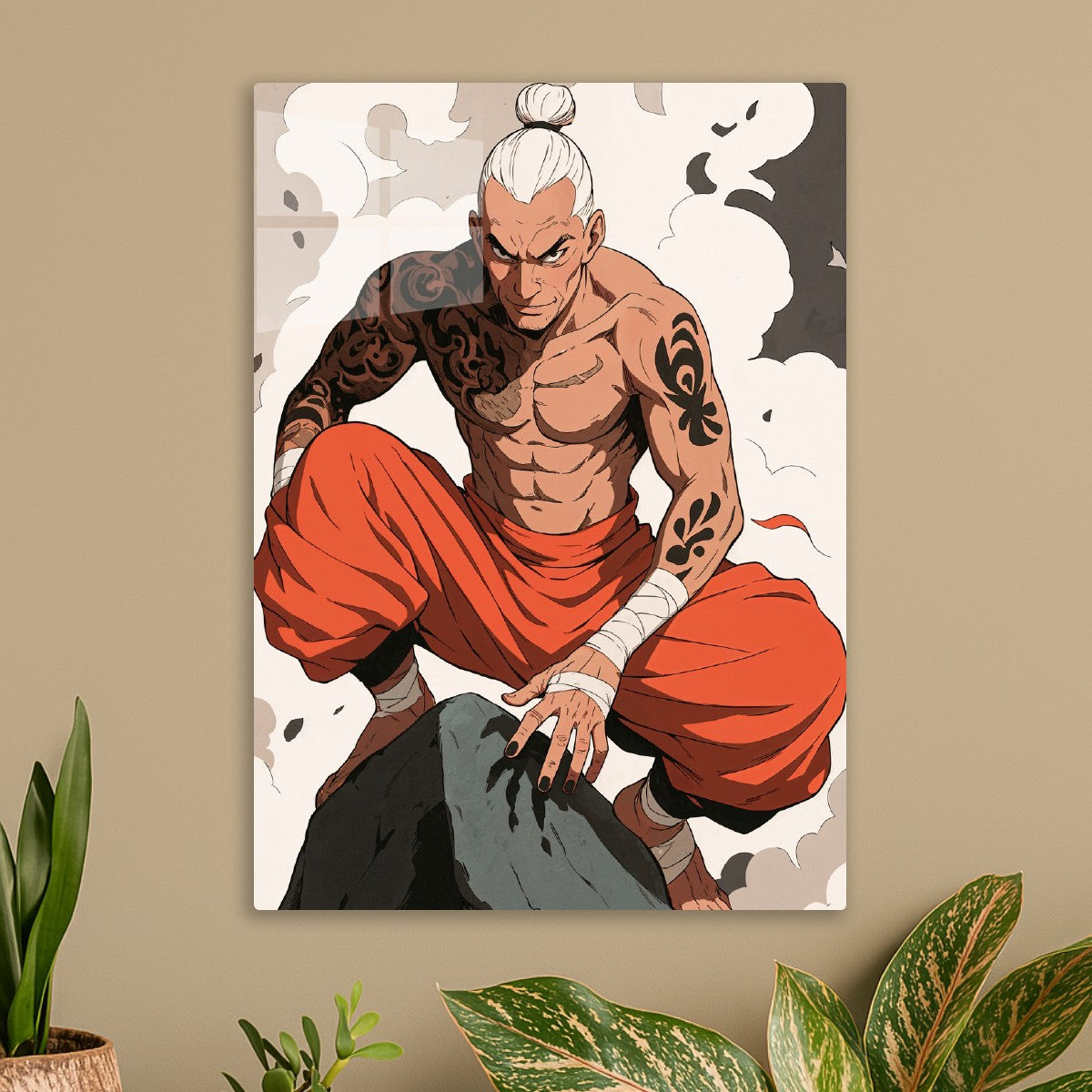 Tattooed Martial Artist