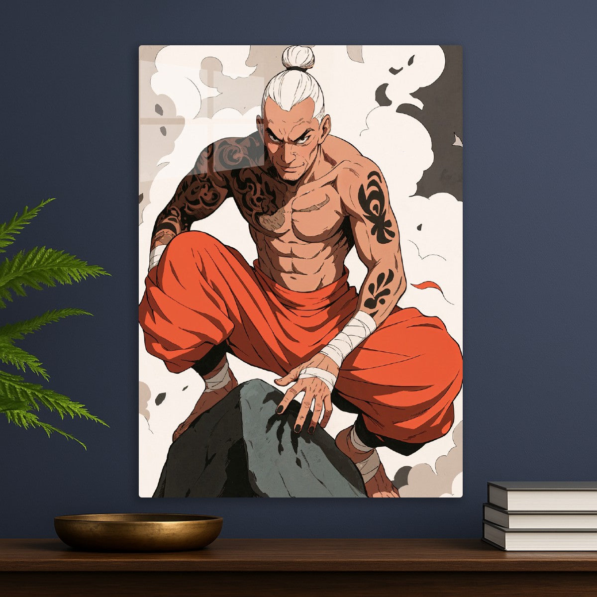 Tattooed Martial Artist