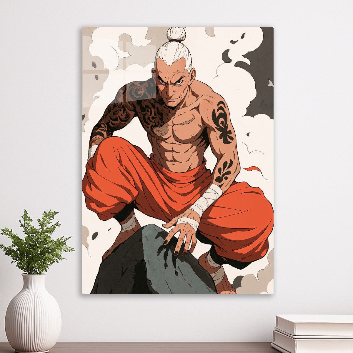 Tattooed Martial Artist