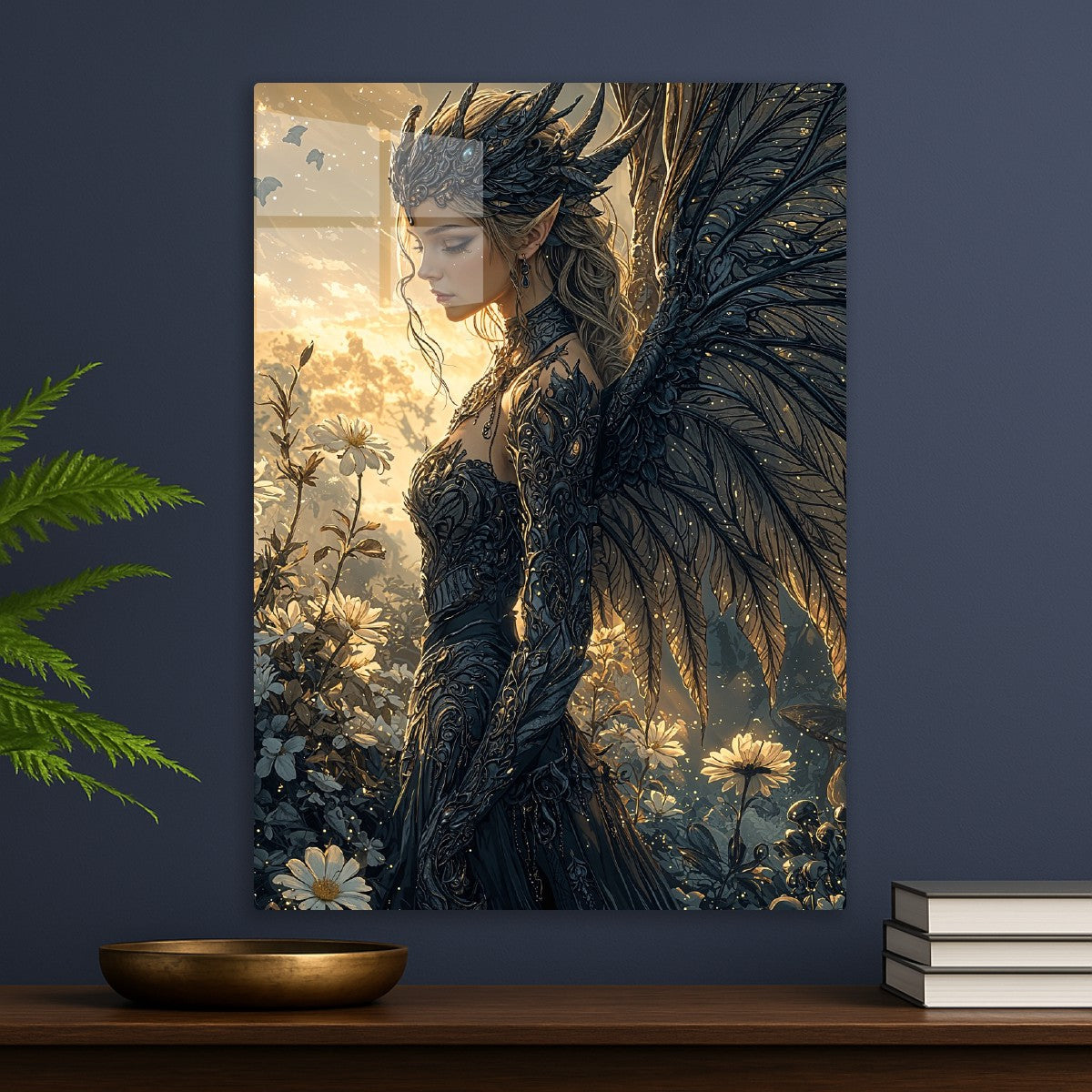 Dark Angel in Bloom