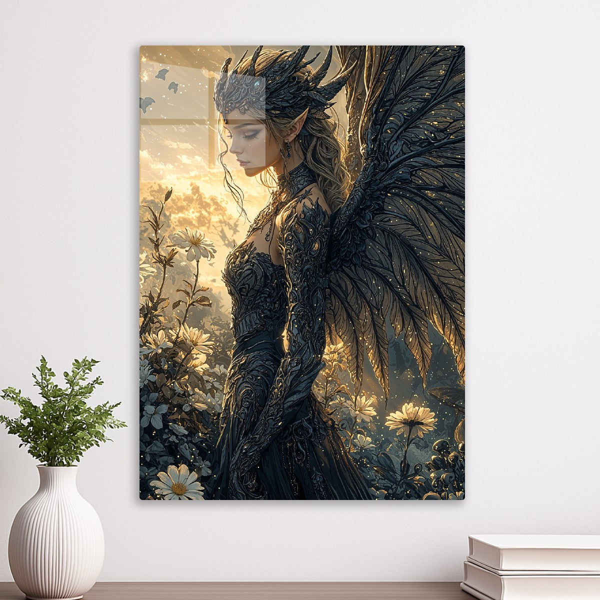 Dark Angel in Bloom