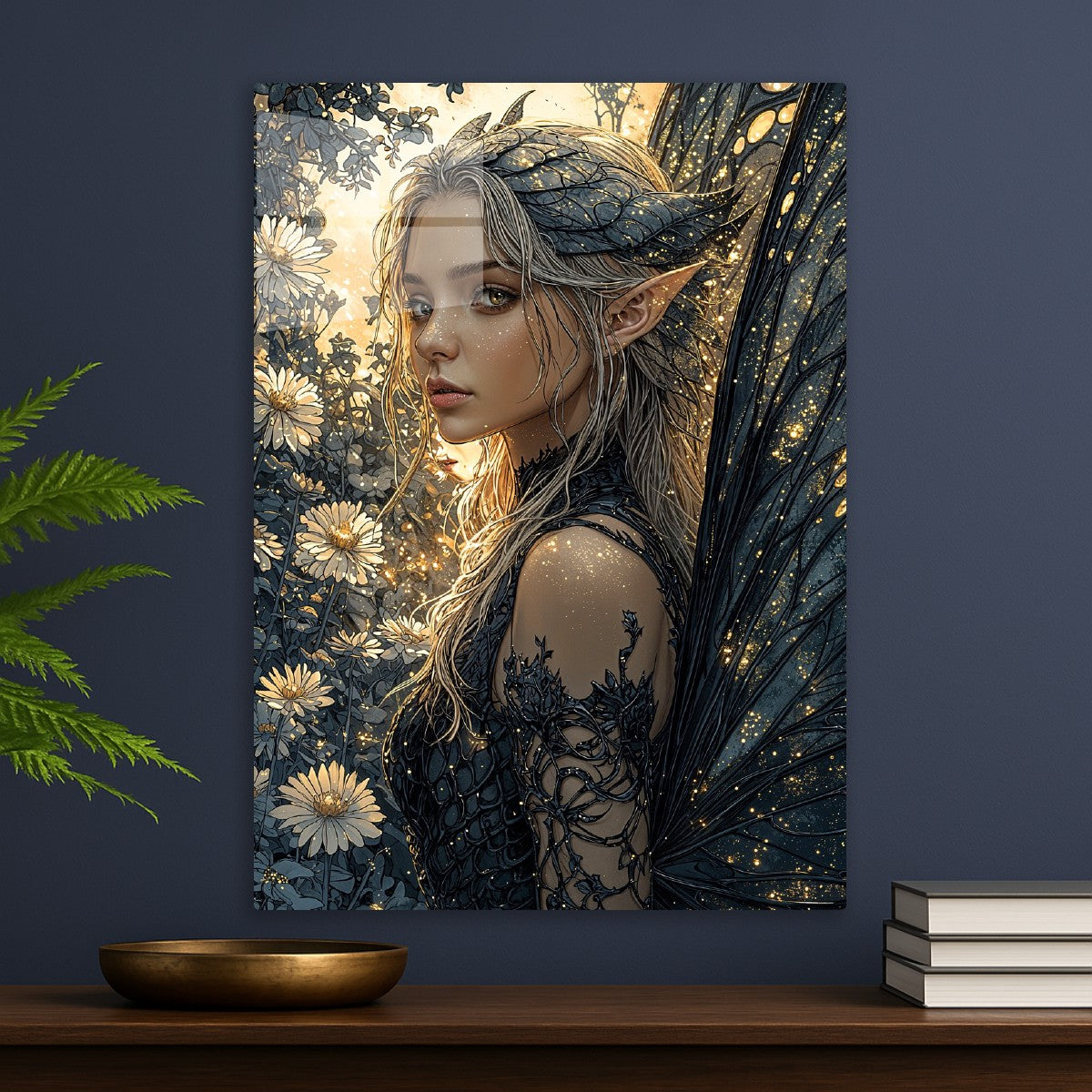 Fairy with Black Wings