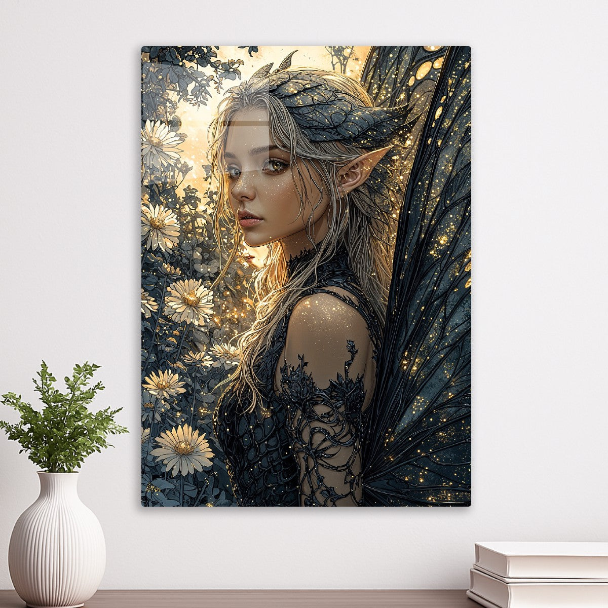 Fairy with Black Wings