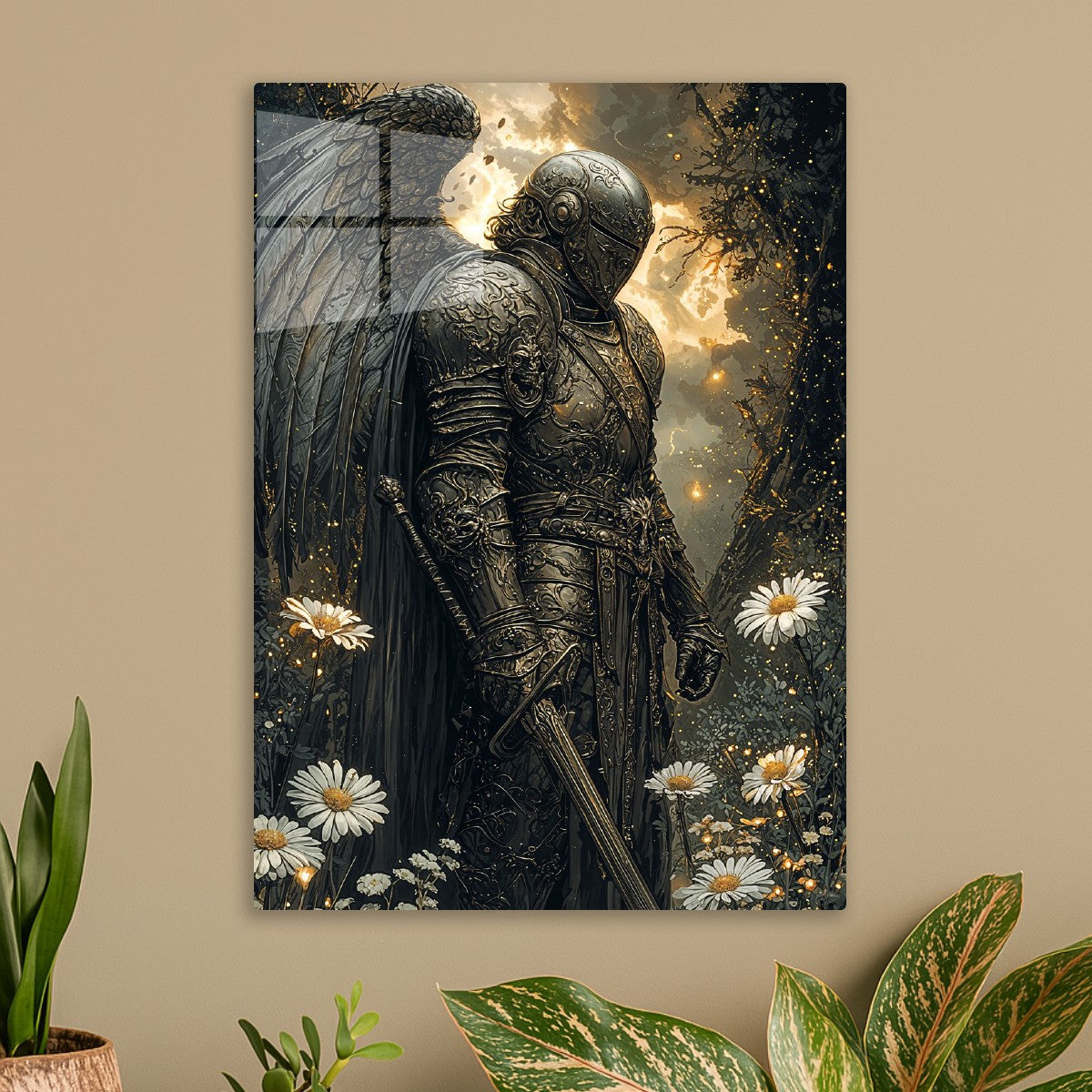 Dark Knight with Wings
