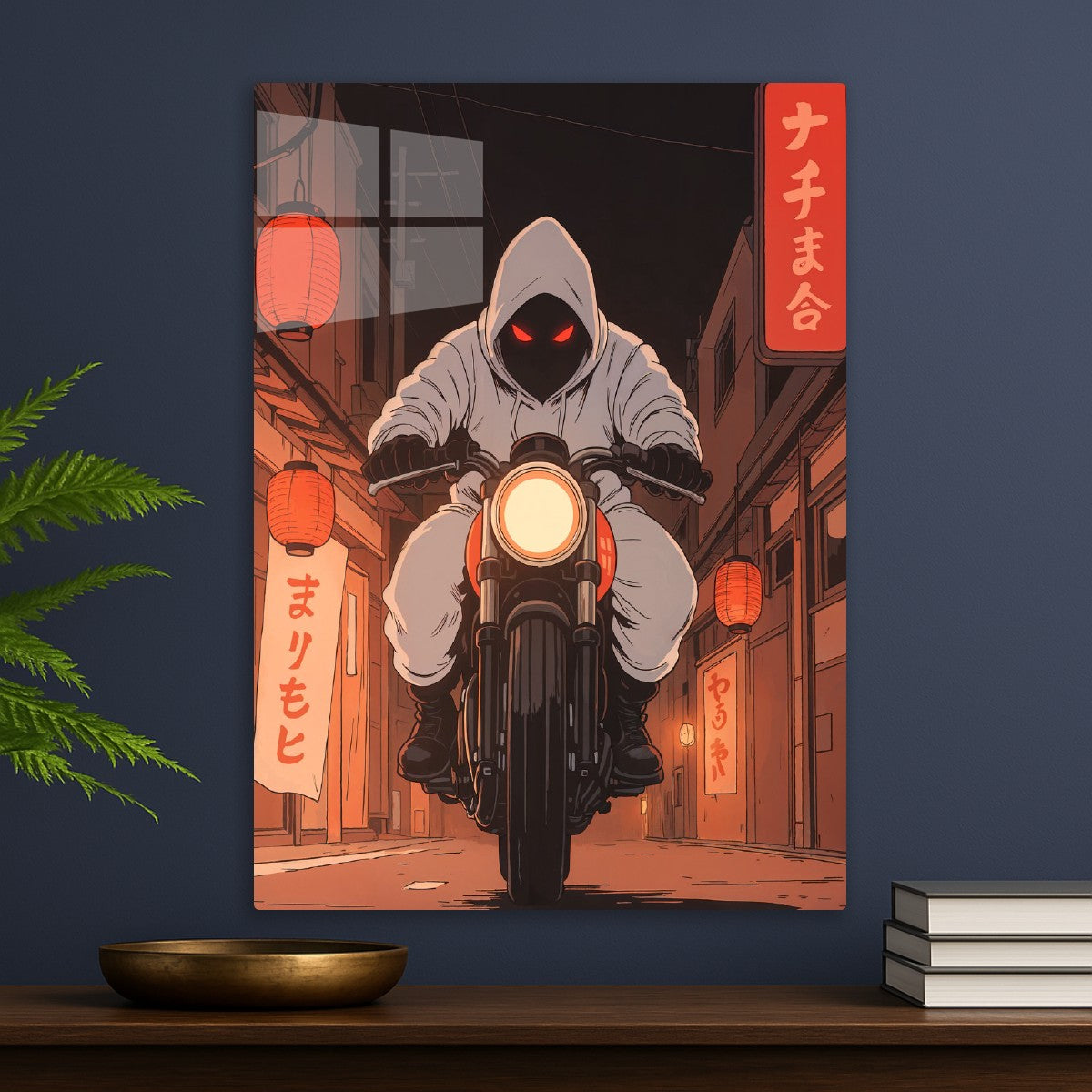 Motorcycle Rider in Japan