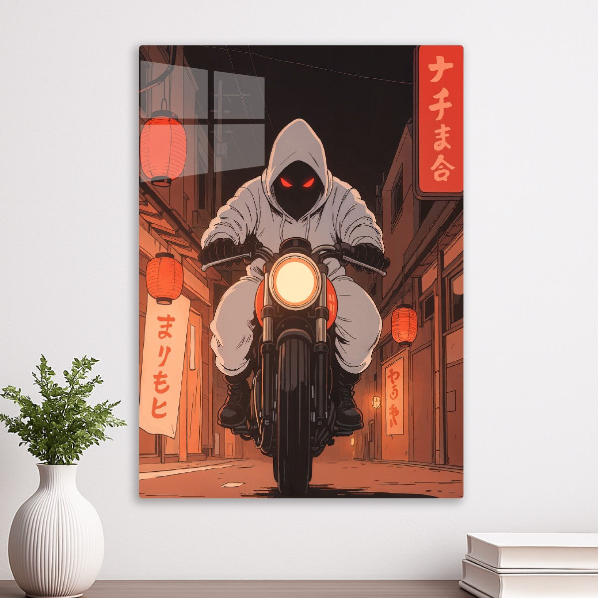 Motorcycle Rider in Japan