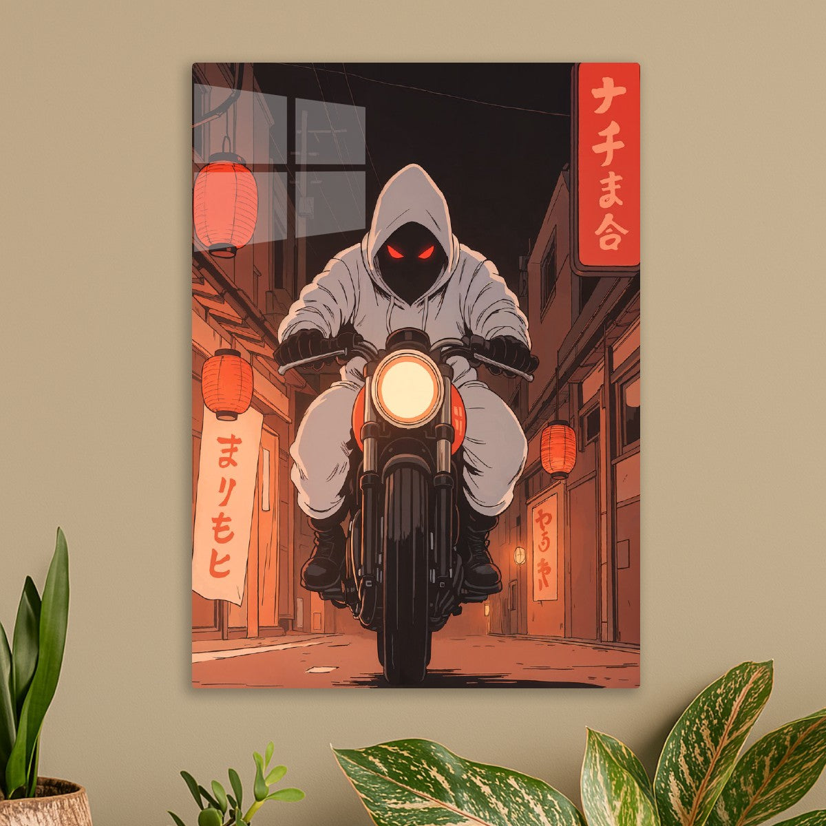 Motorcycle Rider in Japan