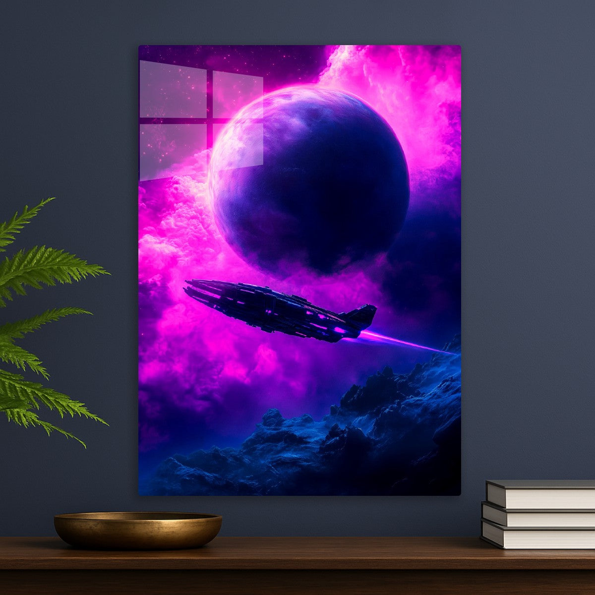 Purple Cosmos Space craft