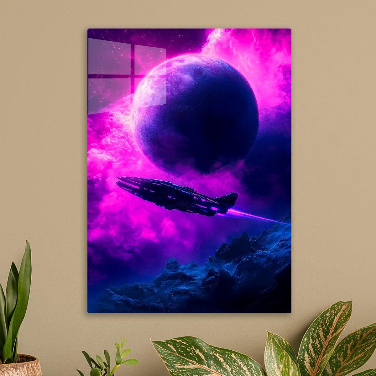 Purple Cosmos Space craft